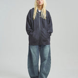 GA STONE-CROSS ZIP HOODIE