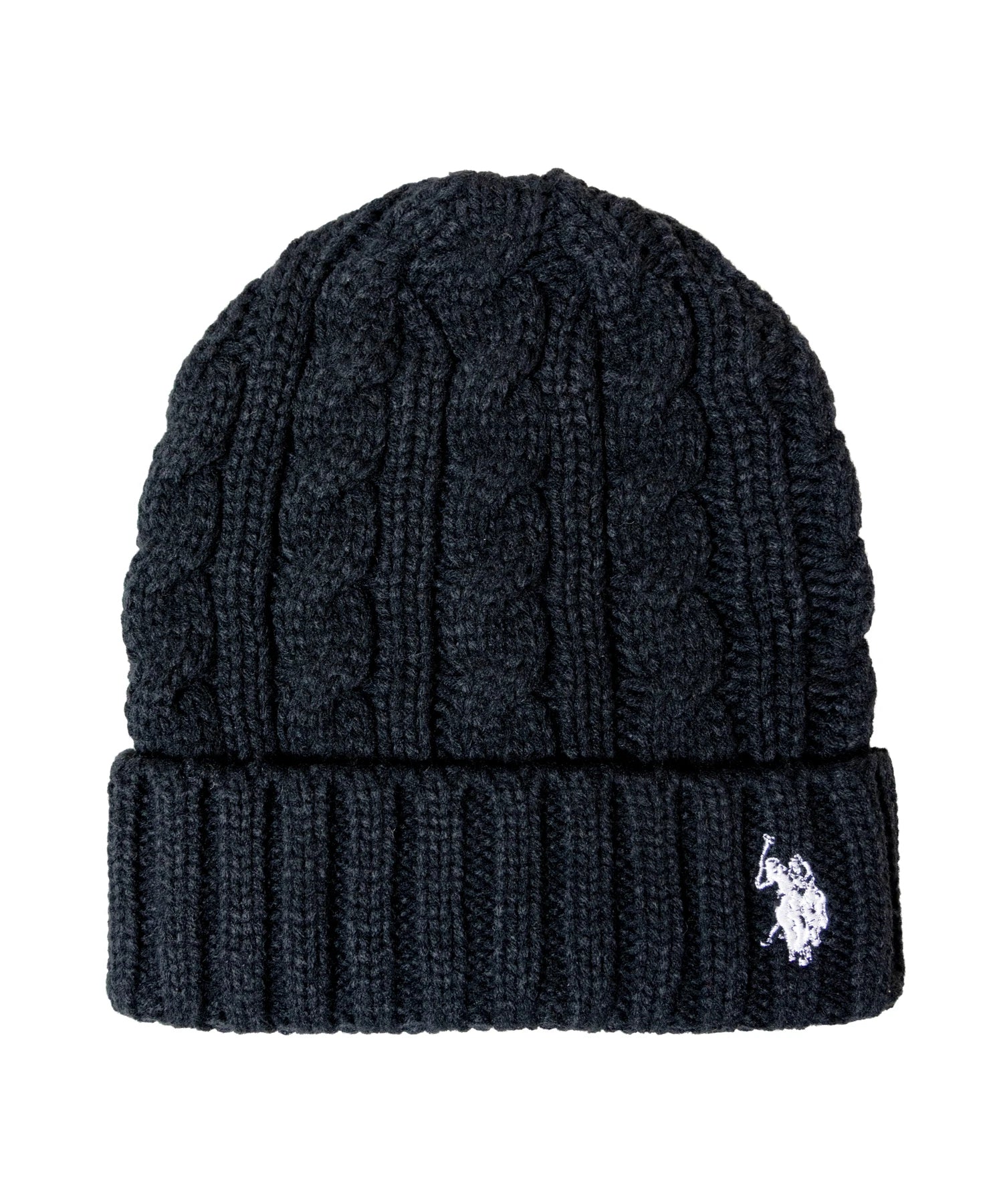 US POLO ASSN ケーブル ビーニー