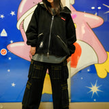 GA×GALFY-安定の別注デニムフードジャケット