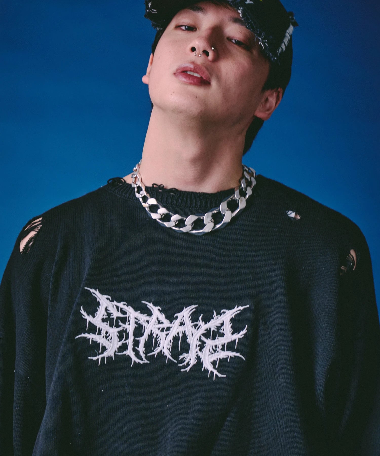 GALFY-バチバチピアスニット