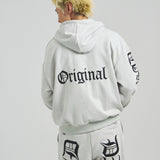 GA SUEDE OE刺繍 ZIP-HOODIE