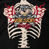 JACKROSE×VANSON×GALFY-骨犬 Zip Hoodie