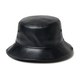 NEWERA-BUCKET-01 SYNTHETIC LEATHER BLK