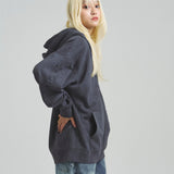 GA STONE-CROSS ZIP HOODIE