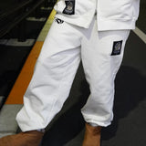 GA×GALFY-安心ロゴのスウェットパンツ