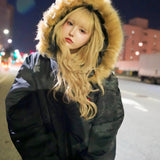 GA×GALFY-安定の別注フードにファーブルゾン