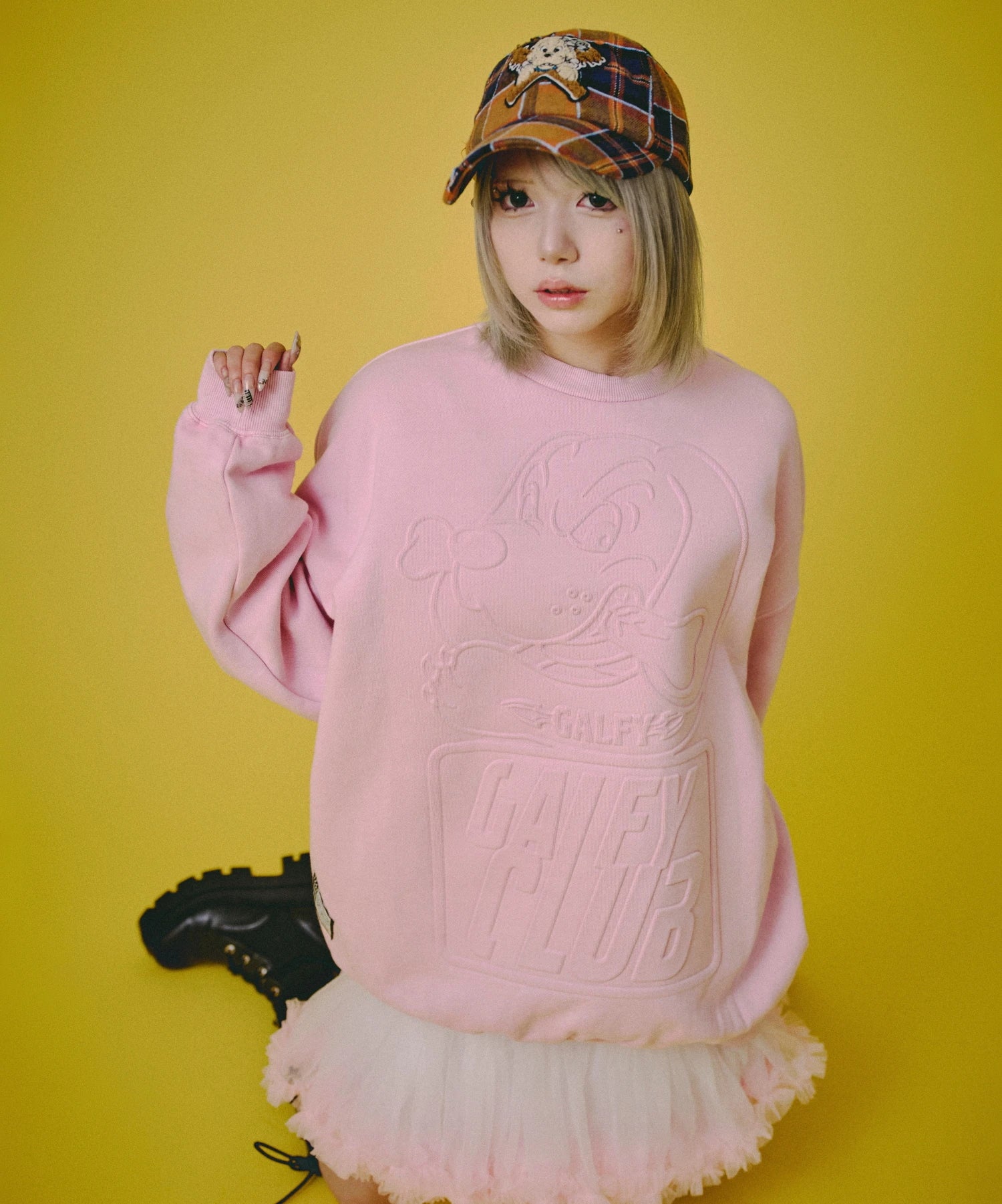 GALFY-CLUBクルースウェット