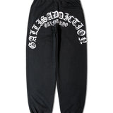 GA×GALFY-安心ロゴのスウェットパンツ