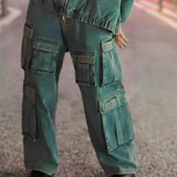 GA×GALFY-安定の別注デニムカーゴパンツ