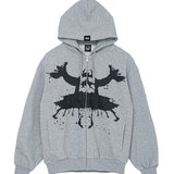 TOY MACHINE/トイマシーン RORSCHACH SWEAT ZIP PARKA