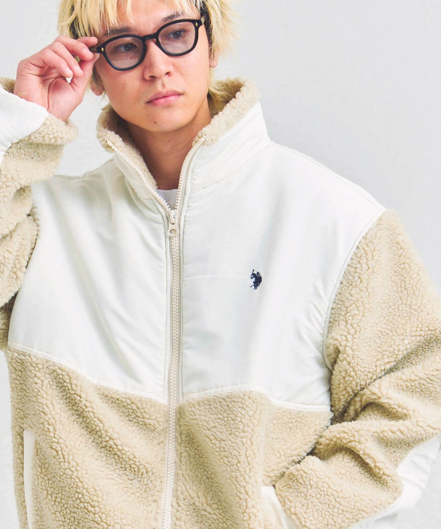 US POLO ASSN ﾎﾞｱｼﾞｬｹｯﾄ