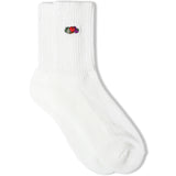 FRUIT OF THE LOOM ゆるﾘｯﾁｪﾙ刺繍ｸｫｰﾀｰｿｯｸｽ 3足ﾊﾟｯｸ