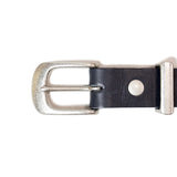 Butler Verner Sails ﾆｯｹﾙ艶消しﾊﾞｯｸﾙ 30mm巾本ﾇﾒﾍﾞﾙﾄ