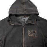 GALFY-ぐるグニャデニムパーカー