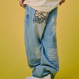 GALFY/ガルフィー ジャラジャラギャル男デニム