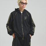 GA GOLD刺繍 HOOD-JERSEY