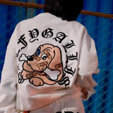 GA×GALFY-安心のサークルロゴクルースウェット