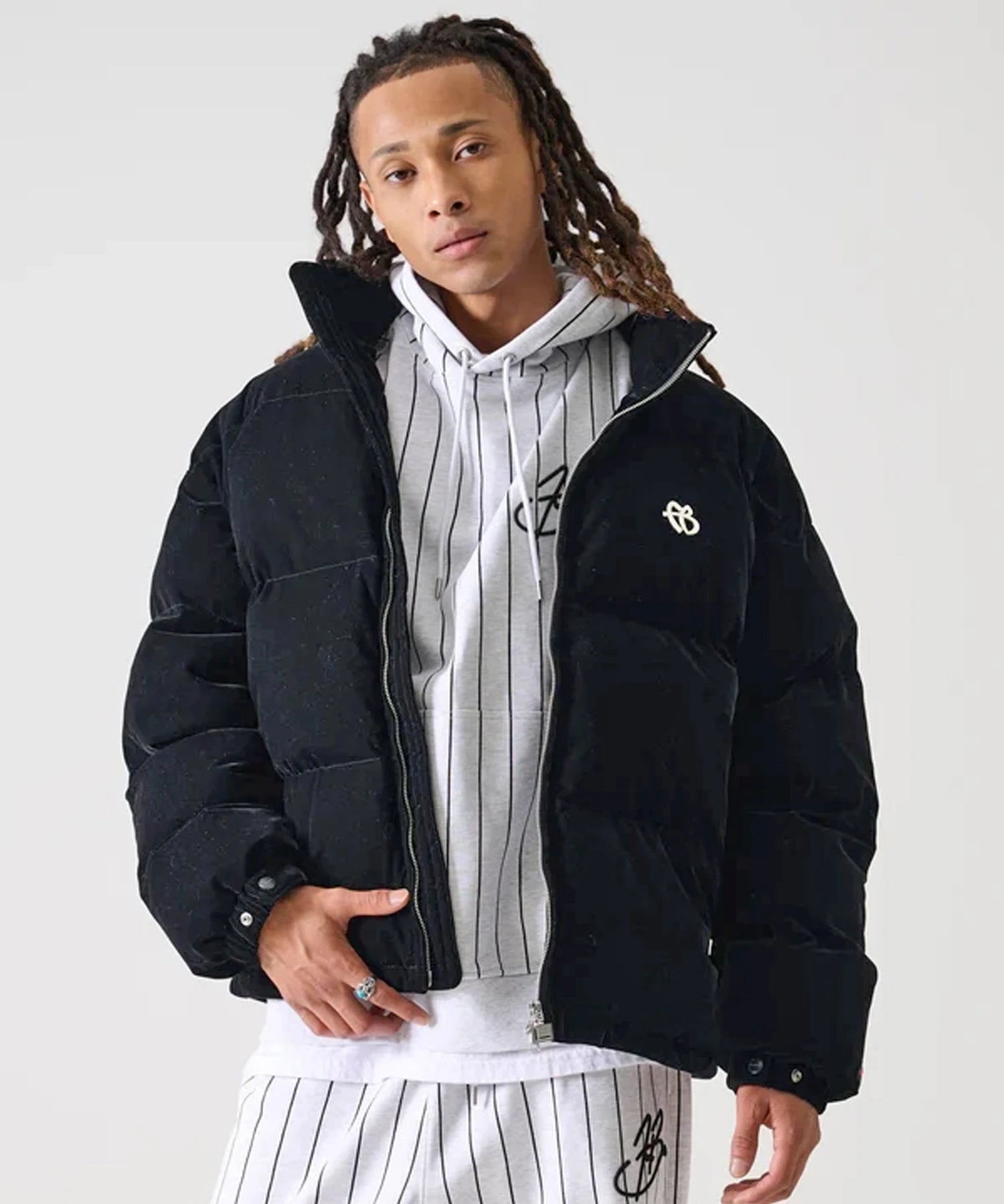 FUBU-Velor Puffer Jacket
