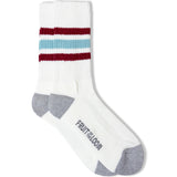 FRUIT OF THE LOOM ｳﾞｨﾝﾃｰｼﾞ3ﾗｲﾝ ｸﾙｰｿｯｸｽ 3足ﾊﾟｯｸ