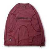 GALFY/ガルフィー 穴の向こうにわんちゃんロンTee