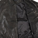 FUBU-Faux Leather Studs Patch Jacket