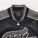 FUBU-Faux Leather Game Jacket