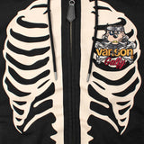 JACKROSE×VANSON×GALFY-骨犬 Zip Hoodie