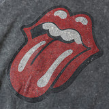 B-TRS-Lips&Tongue ラインストーン-クルースウェット