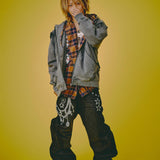 GALFY/ガルフィー ジャラジャラギャル男デニム