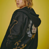 GALFY-ピカピカ骨骨パーカー