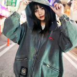 GA×GALFY-安定の別注デニムフードジャケット