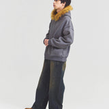 JE ﾌｪｲｸｽｴｰﾄﾞ ﾌｧｰZIPﾊﾟｰｶｰ