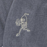 TM PIGMENT SWEAT ZIP PARKA