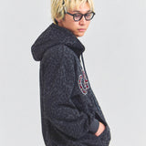 GA STONE 柄ZIP HOODIE