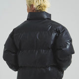 FUBU-GA別注 PU Puffer Jacket