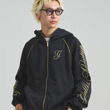 GA GOLD刺繍 HOOD-JERSEY