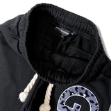 GA LEOPARD-LOGO PANTS