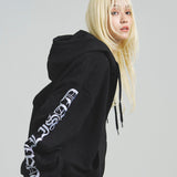 GA SUEDE OE刺繍 ZIP-HOODIE