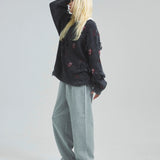 B-TRS-Lips&Tongue-ダメージグランジニット