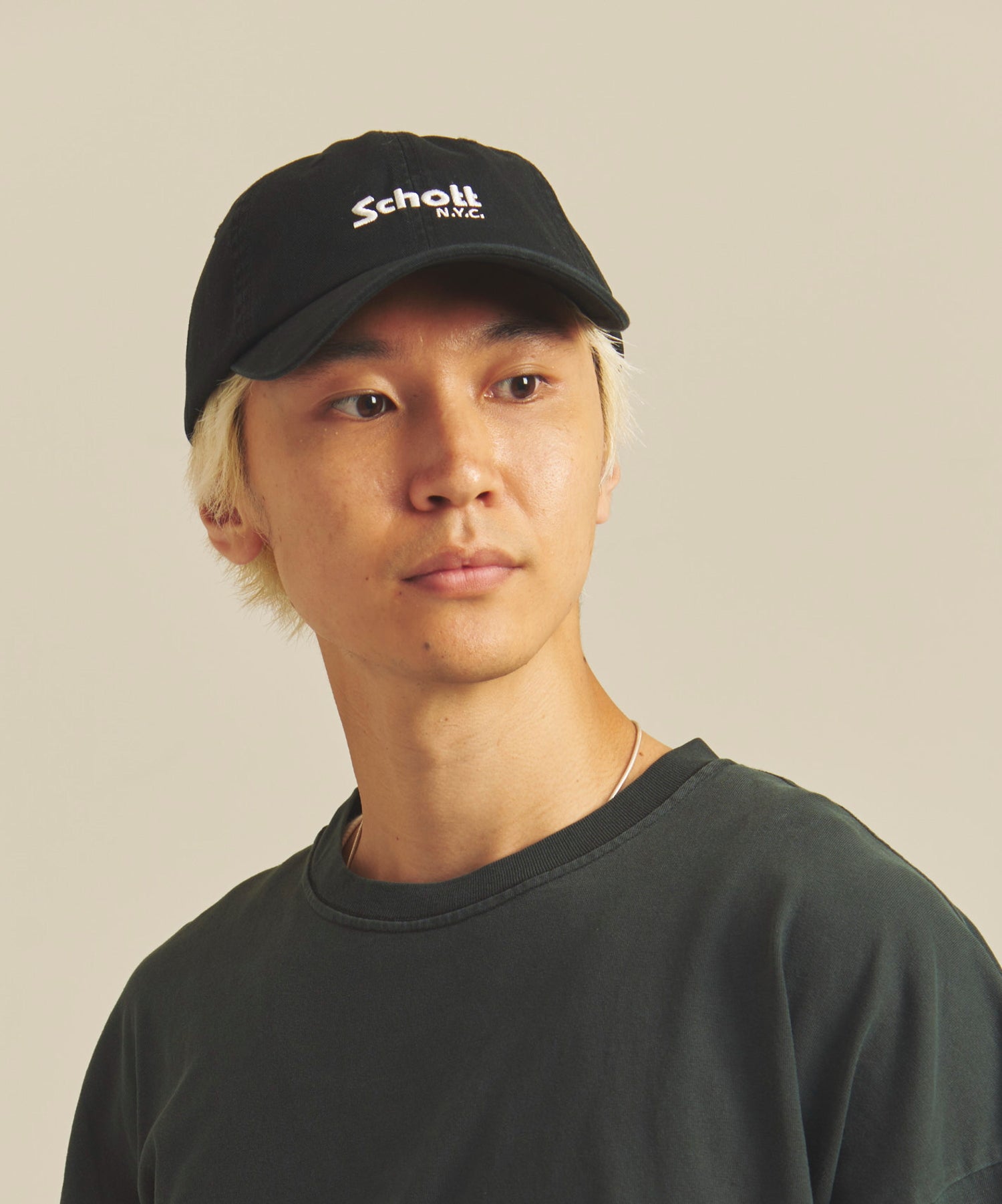 Schott-Logo Cotton Cap